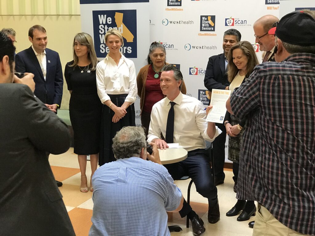 Scatena Daniels Website Governor Gavin Newsom Stand With Seniors West Health