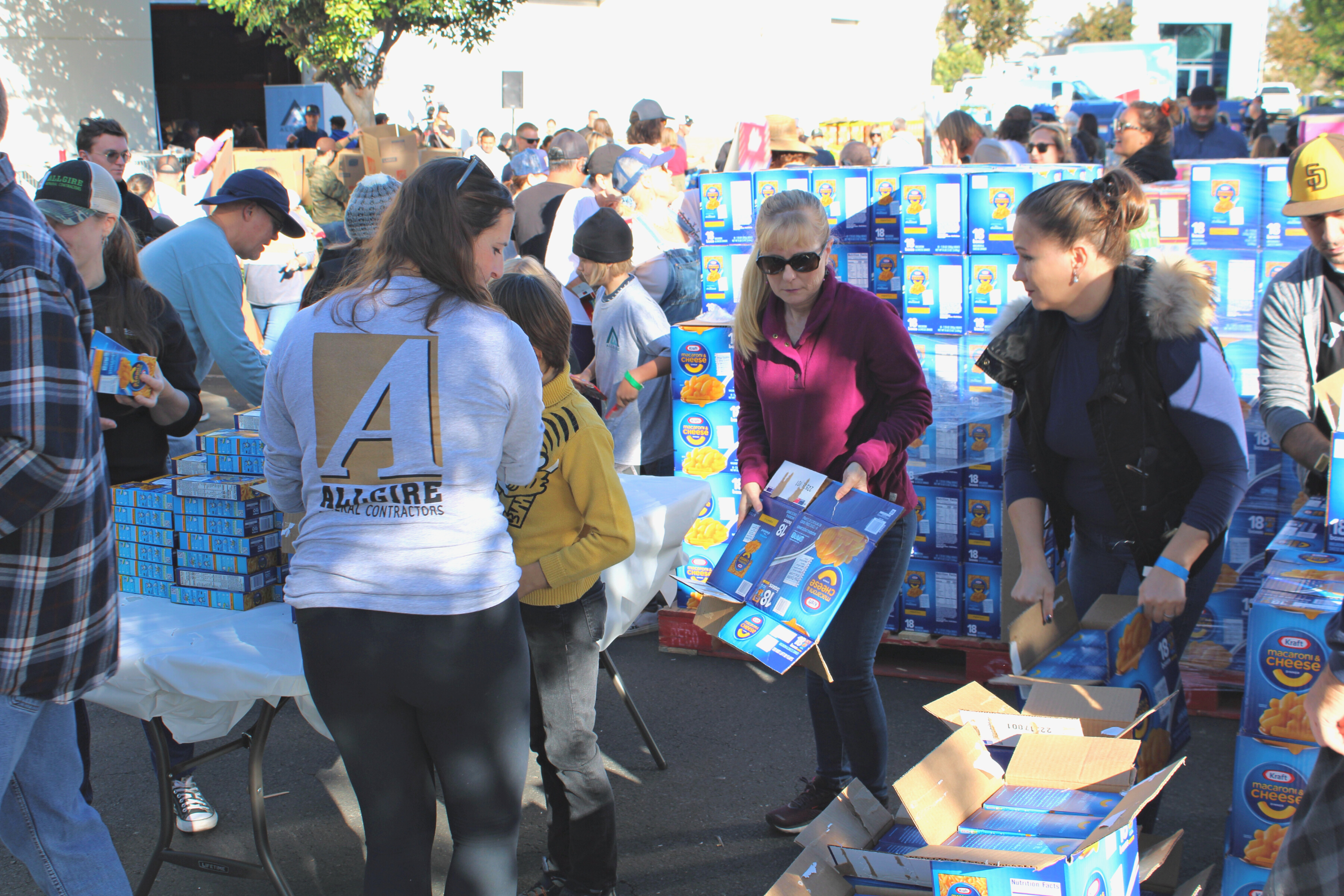 Allgire foundation: smiles for miles packing day